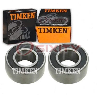 2 pc Timken AC Compressor Bearings for 1968-1974 Dodge W100 Pickup 3.7L 5.2L qa - Image 1 of 4