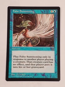 MTG False Summoning (Portal II/Blue/C) - BGM - Picture 1 of 2