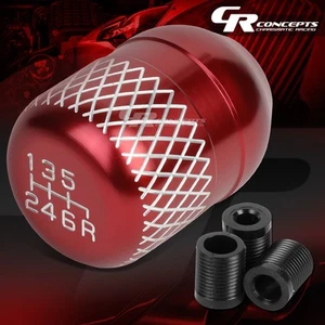 M10/M12 6 velocidades MT/MANUAL CARRERAS ALUMINIO TIRO CORTO PALANCA DE CAMBIOS ROJO + REVERSA - Imagen 1 de 5