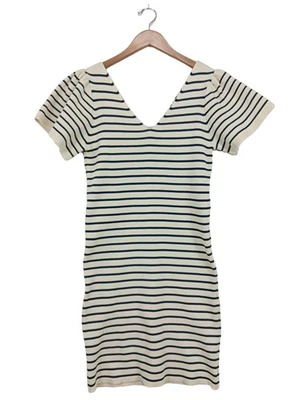 VERO MODA Vestido ceñido de tubo Mujeres Vestido Talla EU 42 blanco-azul - Imagen 1 de 4