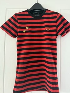 Bella Freud Fred Perry T Shirt Xs 6 - Picture 1 of 9