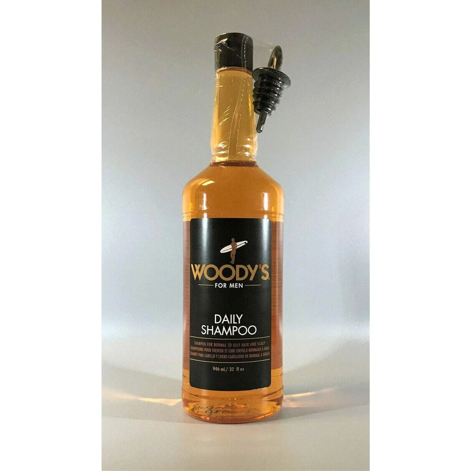 Champú diario Woody's para hombre para cabello y cuero cabelludo normal a graso 32 oz Foto 1 de 1