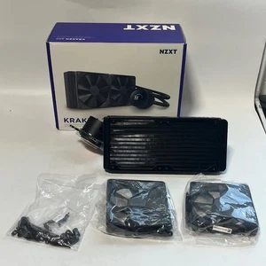 NZXT - Kraken 240mm Radiator CPU Liquid Cooler (1 x 120mm F Lüfter) mit 1,54" LCD - Bild 1 von 5