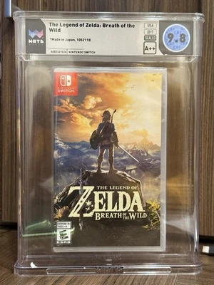 Legend of Zelda: Breath of the Wild - WATA graded slab 9.8 A++ - Image 1 of 2
