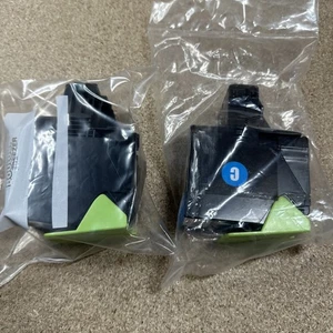 Lexmark 801HC High Yield Cyan Toner Cartridges Set of 2 Open Box Never Used READ - Picture 1 of 7