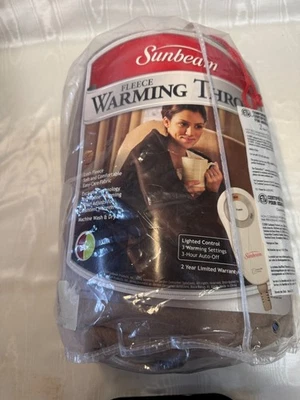 MANTA ELÉCTRICA SUNBEAM POLAR TÉRMICA BRONCEADA-NUEVA 60X50 Foto 1 de 4