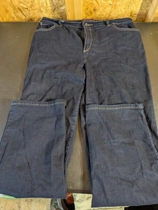 Jeans Gloria Vanderbilt Amanda Plus 16W lavaggio scuro elasticizzato cucitura interna 29" - Foto 1 di 7