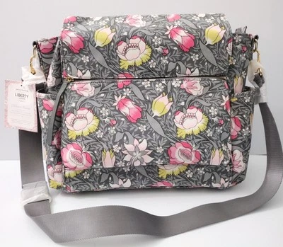 Pottery Barn Kids Liberty London Forest Road Baby Diaper Bag/Backpack + Pad NWT - Image 1 of 4