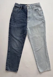 PacSun denim jeans women's size 27 High Rise Straight two tone denim jeans - Bild 1 von 8