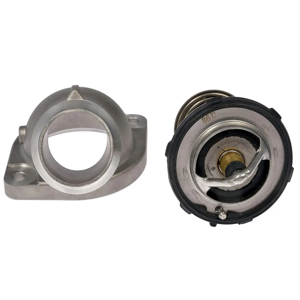 For GMC Sierra 1500 Limited 2022 Engine Coolant Thermostat Housing | Aluminum - Image 1 of 4