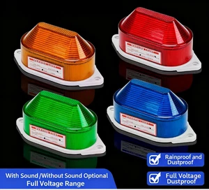 1x Stroboskop Signal Warnleuchte LED Blinkendes Licht Kontrollleuchte AlarmLampe - Bild 1 von 15