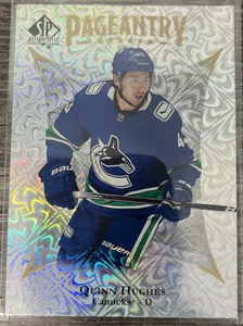 2021-22 SP Authentic Quinn Hughes - Vancouver Canucks #P-9 Pageantry - Bild 1 von 2