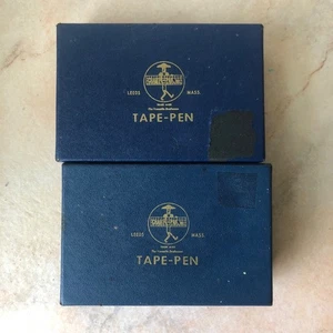 Set of 2 Vintage Tool Chart Pak Tape Pens Sizes: 1/32"& 1/64" Draftsman Tool - Picture 1 of 15