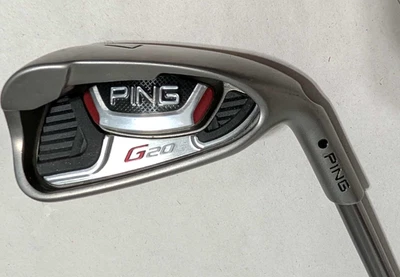 Ping G20 Individual 7 Iron ~ Black Dot ~ TFC 169 Graphite Senior Flex ~ RH ~ 37" - Image 1 of 4