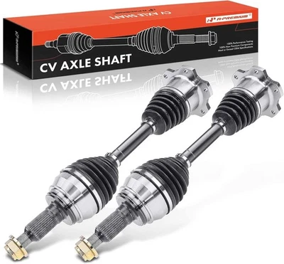 Pair (2) Front CV Axle Shaft Assembly Compatible with Cadillac, Chevy & GMC M... - Image 1 of 4