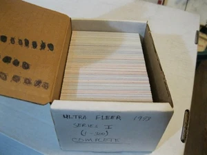 1993 Fleer Ultra Baseball Cards Series 1 Set 1-300 - Picture 1 of 1