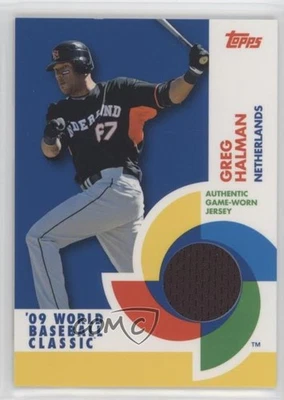2009 Topps World Baseball Classic Game-Used Memorabilia Greg Halman #BCR-GH - Image 1 of 2