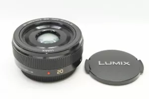 Panasonic LUMIX G 20mm F1.7 II ASPH. H-H020A Black Lens for Micro 4/3 #250301j - Picture 1 of 11