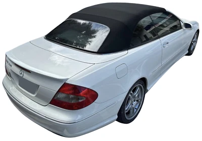 Tapa blanda convertible de repuesto para Mercedes CLK Cabrio 2004-2009 en RPC azul Foto 1 de 4