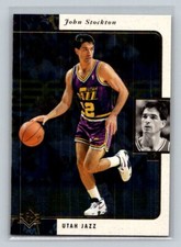 1995-96 SP #137 John Stockton Utah Jazz Basketball Card