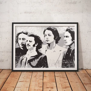 PÓSTER DE LOS BEATLES en papel fotográfico de seda de calidad - elegante arte de pared - elige la talla - Imagen 1 de 9