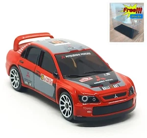 Majorette Mitsubishi Lancer WRC no.10 Red - Wheels 10SW 1/59 (3") no Package - Picture 1 of 8