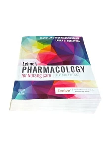 Lehne's Pharmacology for - Paperback, by Burchum DNSc FNP-BC - Very Good s - Picture 1 of 4