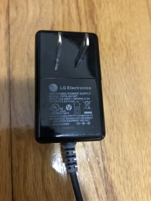 OEM LG PSTA-D01WT Power AC Adapter Supply 5.2V 2A FREE US SHIPPING - Image 1 of 2