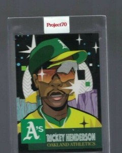 Topps Project 70 Card 26 - 1953 Rickey Henderson by Pose