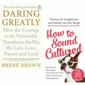 Daring Greatly,How to Sound Cultured Master 2 Books Collection Set New - Picture 1 of 3