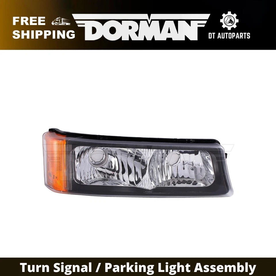 Conjunto de luces de giro/estacionamiento Dorman para Chevrolet Silverado 1500 HD 2005-2006 Foto 1 de 4