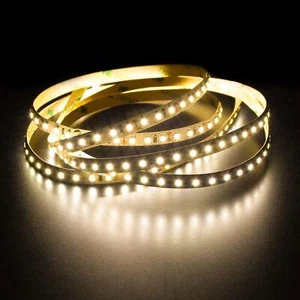 5m (500cm) LED Strip Tape Bar 12V Warm White 3000K IP20 600LEDs 120LED/m SMD3528 - Picture 1 of 1
