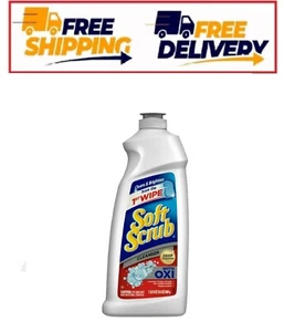 Soft Scrub Multi-Purpose Cleanser with OXI, Surface Cleaner, 24 Ounce