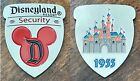 *LE DERNIER ! Disney Disneyland 1955 Anaheim CA sécurité neuf badge pièce défi