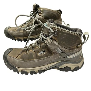 Keen Hiking  Boots Targhee Iii Outdoor Waterproof Womens Size 7 Brown 1023040 - Picture 1 of 11