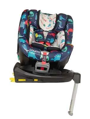 Cosatto Come & Go Car Seat i-Size 360 Rotate Comfort D is for Dino 5PP ISOFIX - Image 1 of 4