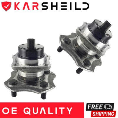 2x 512520 Rear L/R Wheel Bearing & Hub Assembly for 2001 2002 2003 Toyota Prius - Image 1 of 4