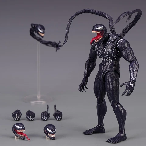SHF Venom 2 Action Figure There Be Carnage Movie Collectible Full Set New no Bo Cover