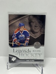 2011-12 SPx Legends of Hockey /499 Jari Kurri #110 HOF