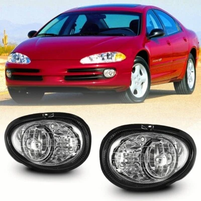 Luces antiniebla para Dodge Intrepid 1998-2004 lente transparente parachoques delantero lámpara repuesto Foto 1 de 4