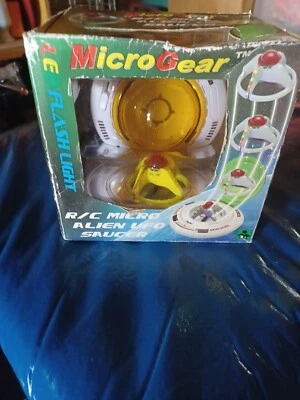 Micro Gear R/C Micro Alien UFO Saucer New In Box Flies Up and Down w/LED lights - Image 1 of 4