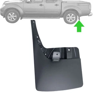 OE Rear Left Mudflap for Nissan Navara D40 (2004-15) splash guard pickup - Picture 1 of 8