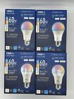 4-Pack Cree Connected Max Smart LED Bulb 60W - Adjustable & Voice Control
