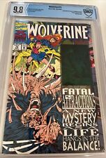 Wolverine #75 9.8 NM WHITE 1993 claws revealed natural, CBCS not ccc Marvel