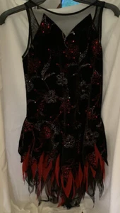 Jerry’s Skating Dress- Red & Black - Picture 1 of 3