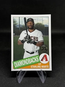 2020 Topps Update Baseball Mini. STARLING MARTE. #85TB-6. '85' Throwback. DBacks - Picture 1 of 2