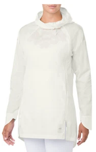 ASICS Women's Large White Run Jog Exercise Jacket Windbreaker Kaleidoscope New - Picture 1 of 12