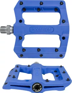 NEW Fyxation Mesa MP Pedals - Platform Composite/Plastic 9/16" Blue - Picture 1 of 1
