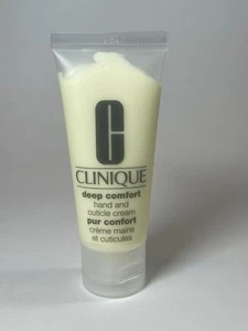 Clinique Deep Comfort Hand & Cuticle Cream Tube 1.4 fl oz | 40 ml Travel Sz New - Picture 1 of 2
