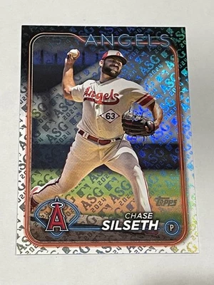 2024 Topps Baseball All-Star Game #585 - Chase Silseth - Los Angeles Angels - Image 1 of 2
